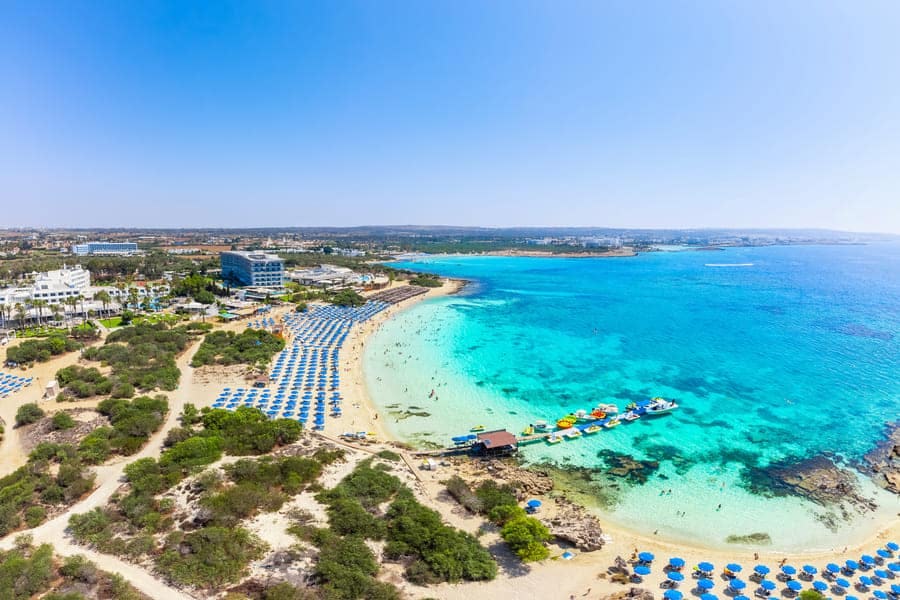 Benefits of living in Cyprus 2023: Blue Flag beaches