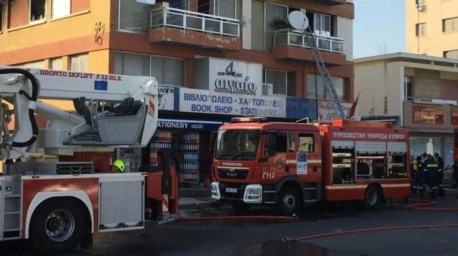 Пожар в доме на Кипре